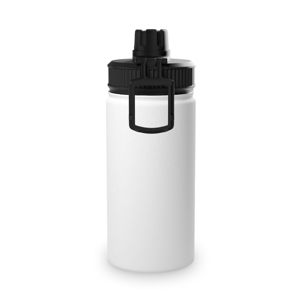 GrandTies 2 Lids Sports Stainless Steel Water Bottles – Wide Mouth